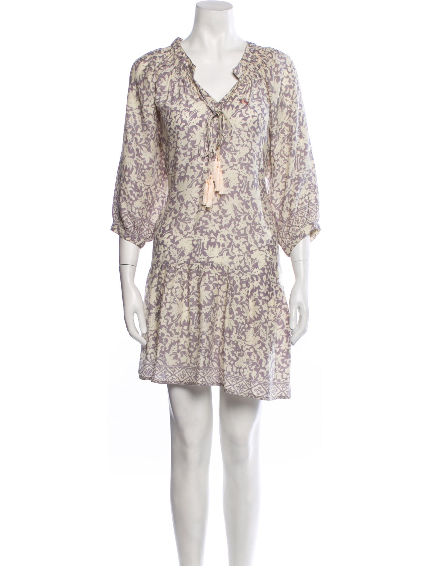 Natalie Martin Silk Mini Dress